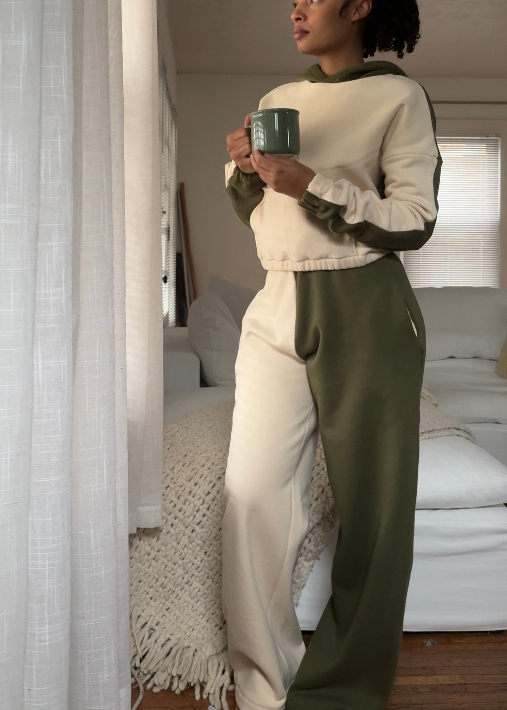 The Anna Anne Loungewear Set (matcha)