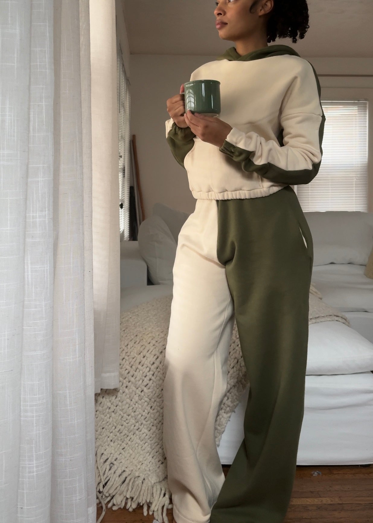 The Anna Anne Loungewear Set (matcha)